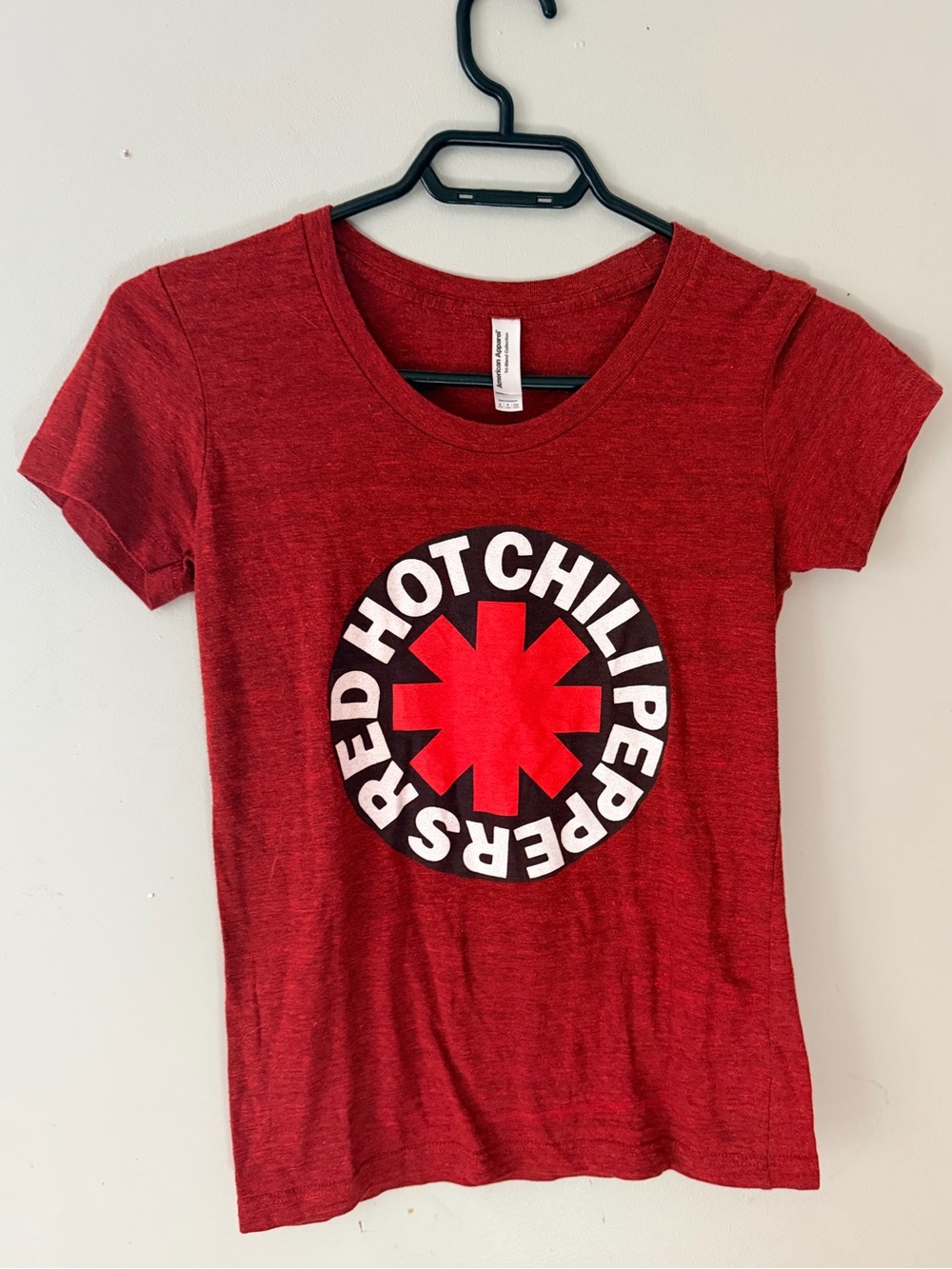 American Apparel Red Hot Chili Peppers graphic t shirt